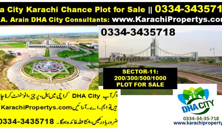 Sector 11E DHA City Karachi 200 Yard Plot for Sale