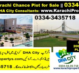 DHA City Karachi Sector 16 Sub Sector B 500 Yard Plot for Urgent Sale