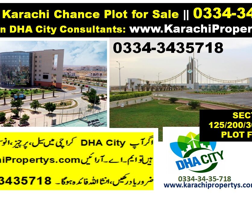 DHA City Karachi Sector 9 Sub Sector C 300 Yard Plot for Urgent Sale