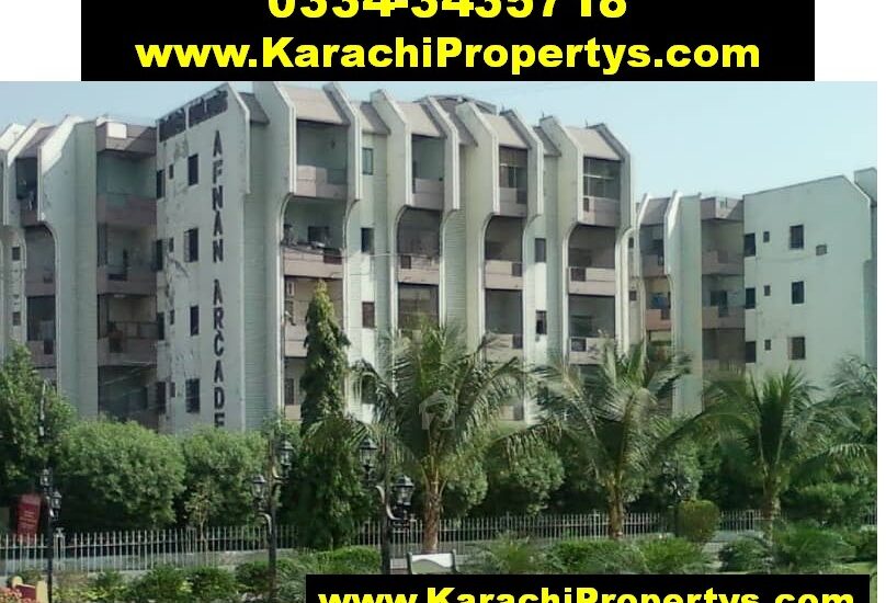 Gulistan-e-Jauhar Block 15 Flat for Rent Afnan Arcade