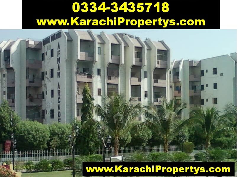 Gulistan-e-Jauhar Block 15 Flat for Rent Afnan Arcade