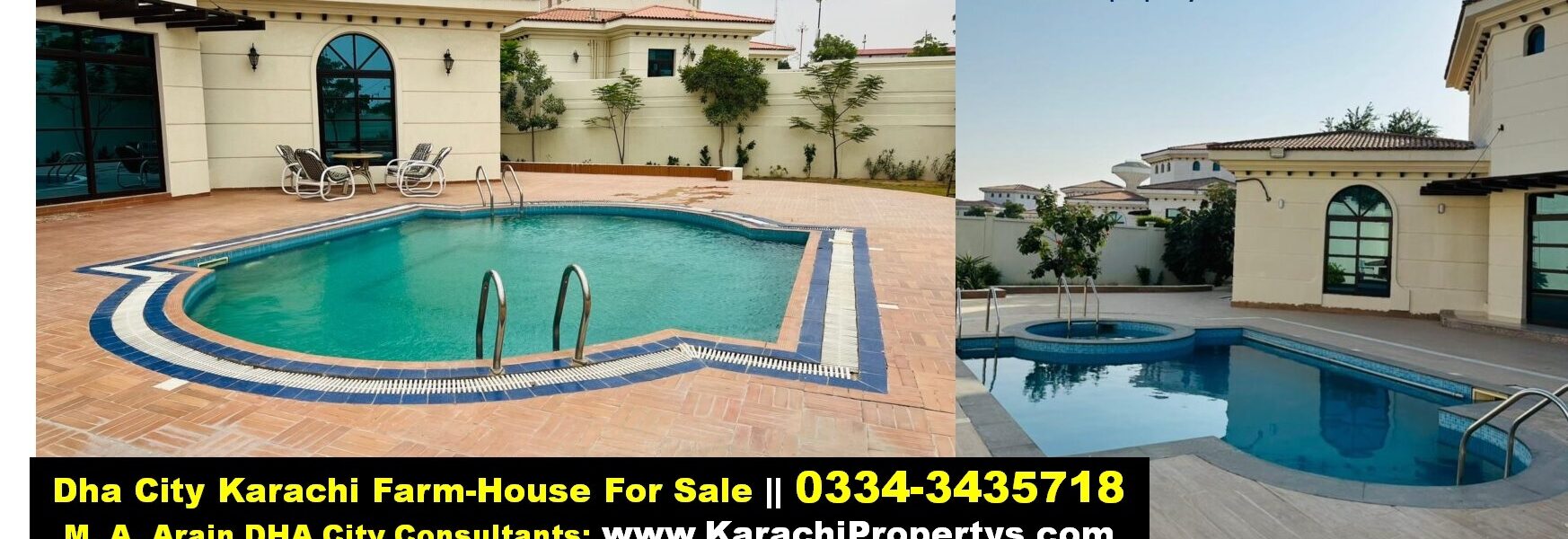 Farm House Dha city Karachi for sale