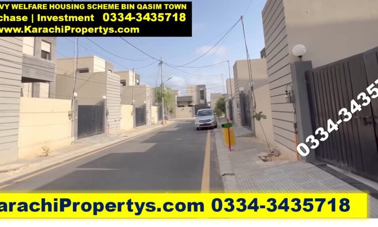 180 Sq yards Bungalow For Sale Pakistan Navy Welfare Housing Scheme