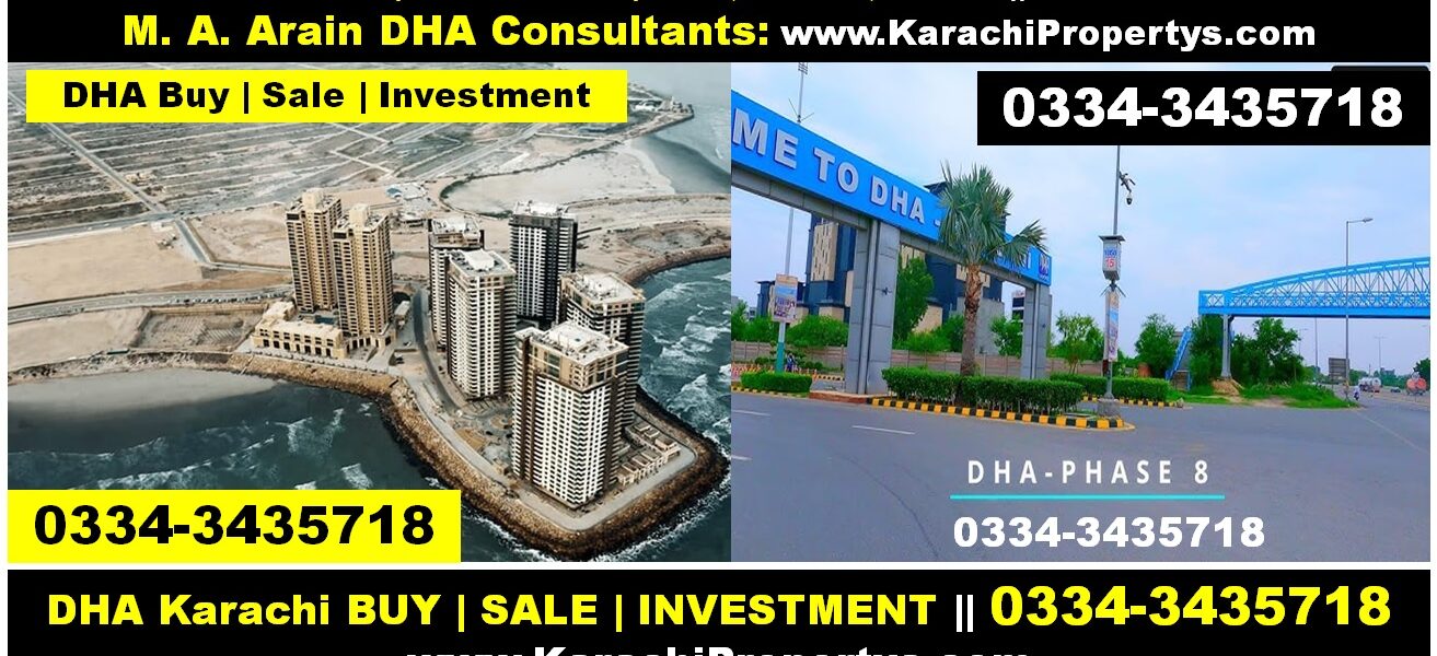 Commercial Plot For Sale DHA  Phase  8 Extension Karachi