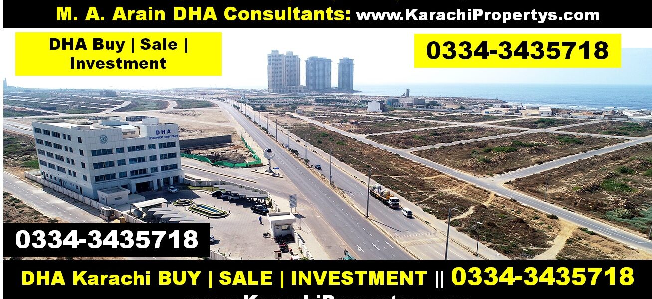 Commercial Plot For Sale DHA Phase 8 Al Murtaza Prime Location Karachi