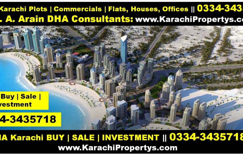 500 Yard Plot For Sale Dha Phase 8 Zone E Karachi