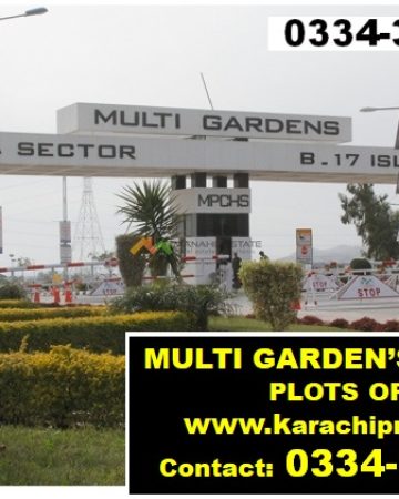 Multi Gardens Islamabad Plots for Sale