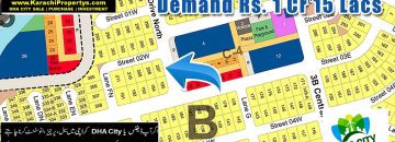 DhaCityKarachiPlotForSale Sector 3 B