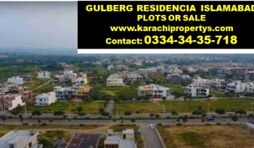 Gulberg_Residencia Islamabad Plots For Sale available latest