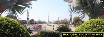 Pak Ideal Cooperative Housing Society Plots for Sale scheme 33 karachi