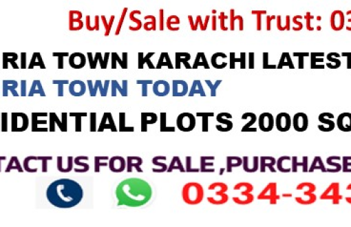 Bahria Town Karachi Prices Daily Updated