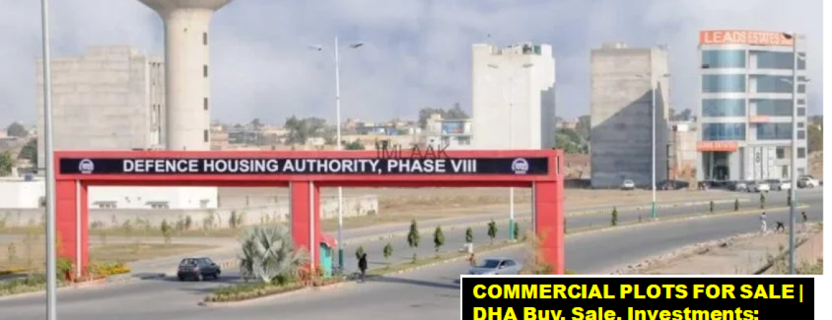 Commercial plot for sale Phase 7 Extension DHA Karachi