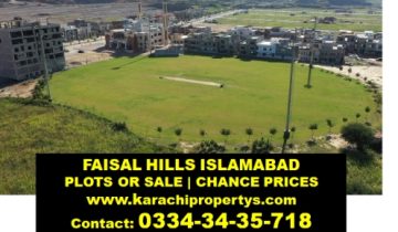 FaisalHillsIslamabadPlotForSale