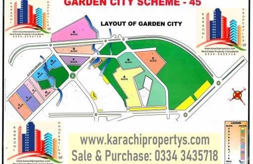 Garden City Plot for Sale | Plot for Sale Garden City Karachi