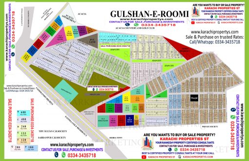 #Gulshan -e- #Roomi Full #Map #New