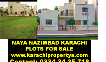 NayaNazimabadPlotForSale LATEST