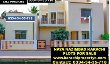 NayaNazimabadPlotForSale