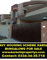 Navy housing scheme karsaz bungalow house for sale