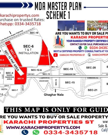 Plots for Sale MDA Scheme 1 Karachi Plots For Sale Malir Housing Scheme 1 Residential