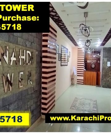 al nahdi tower flat for rent karachi