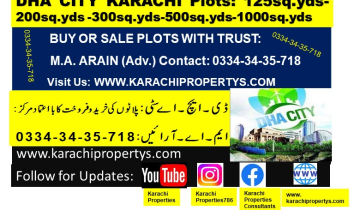 Dha city plot for sale ON INSTALLMENTS