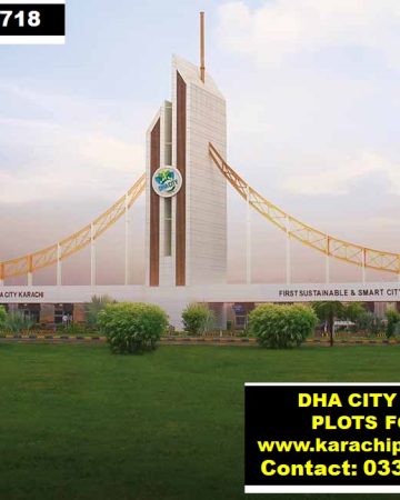 300 Yards Plots for Sale DHA City Karachi