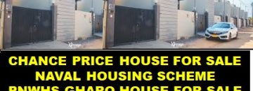 Pakistan Navy Welfare Housing Scheme Gharo house for sale