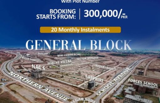 GENERAL BLOCK PLOTS FOR SALE