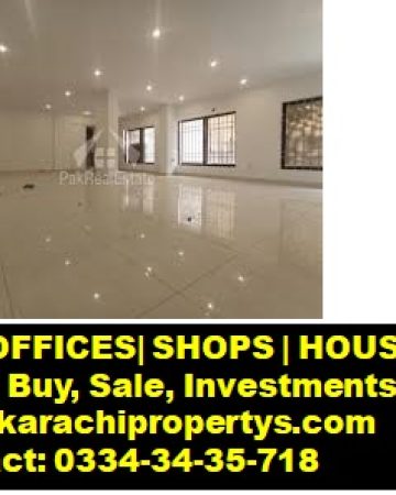 Office for Sale DHA Phase 8 Karachi 