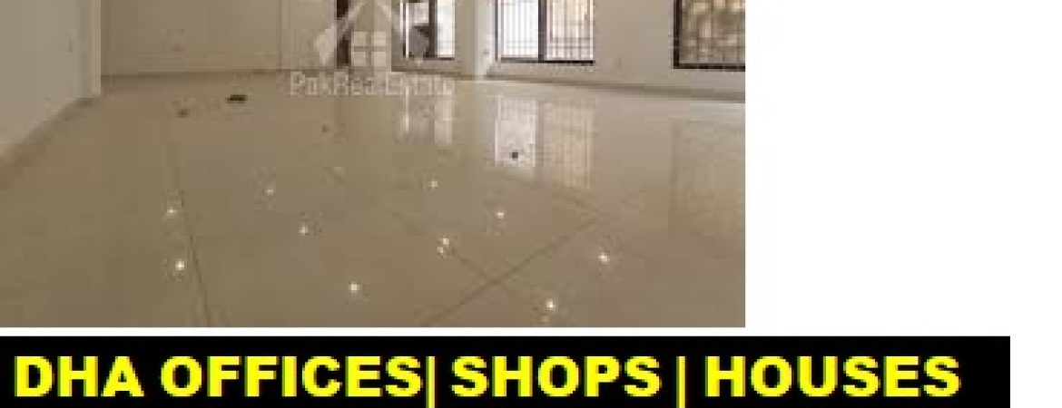 Office for Sale DHA Phase 8 Karachi 