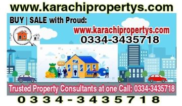 BUY SALE PROPERTY WITH TRUSTED CONSULTANTS KARACHI PROPERTIES
