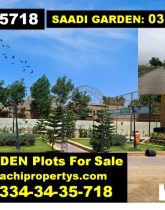 PlotForSale Saadi Garden