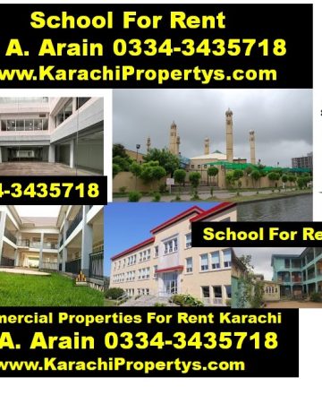 SchoolForRent Gulshan-e-Hadeed Karachi